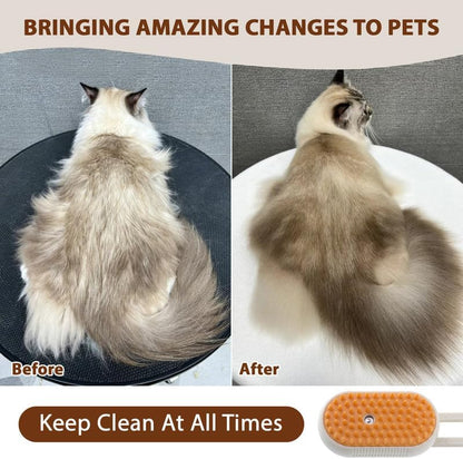 4-in-1 Pet Steam Brush