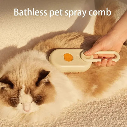 4-in-1 Pet Steam Brush