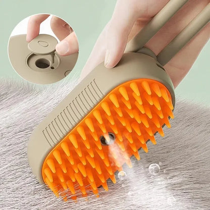 4-in-1 Pet Steam Brush