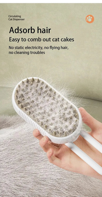 4-in-1 Pet Steam Brush